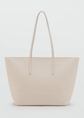 Bolso Shopper Grande con Cremallera