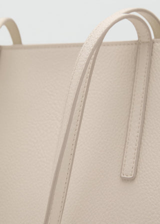 Bolso Shopper Grande con Cremallera