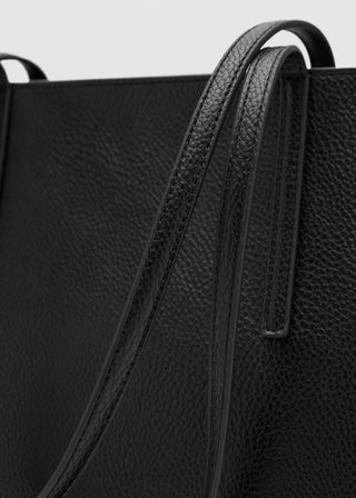Bolso Shopper Grande con Cremallera