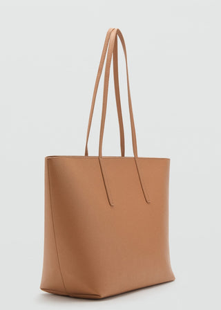 Bolso Shopper Grande con Cremallera
