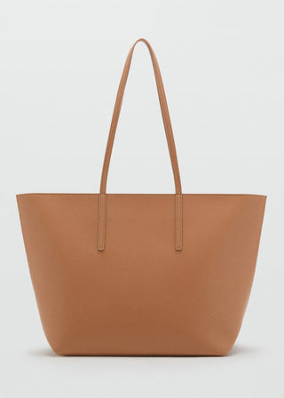Bolso Shopper Grande con Cremallera