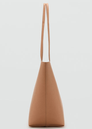 Bolso Shopper Grande con Cremallera