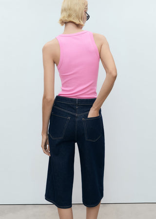 Camiseta sin Mangas de Algodón