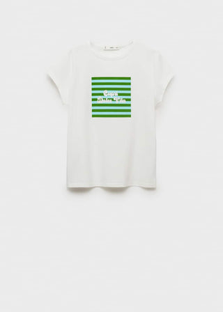 Camiseta Manga Corta con Gráfico