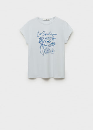 Camiseta Manga Corta con Gráfico