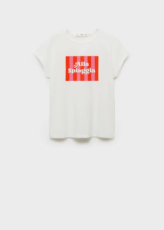 Camiseta Manga Corta con Gráfico