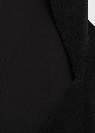 Blusa Manga Corta con Espalda Abierta