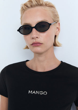 Camiseta Manga Corta con Logo