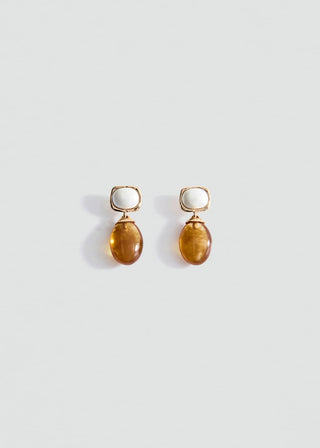 Aretes Colgantes de Resina