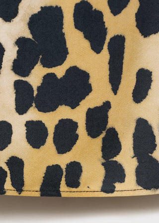 Blusa Crop con Estampado Animal Print