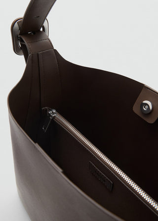 Bolso Mediano con Detalle de Hebilla