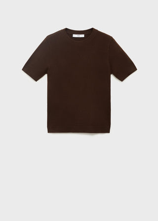 Camiseta Manga Corta de Punto
