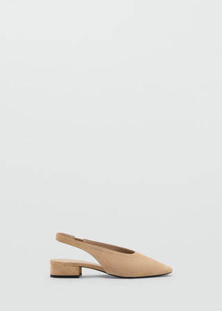 Zapato de Tacón con Punta Redonda