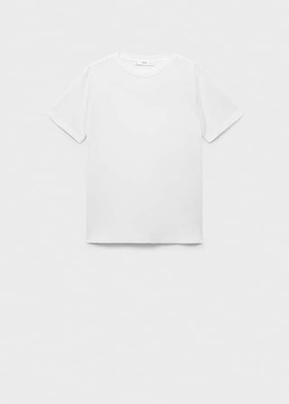 Camiseta Manga Corta de Algodón