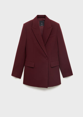 Blazer de Traje Cruzado