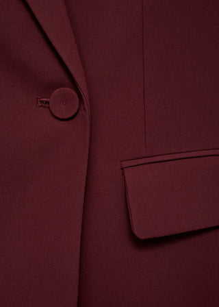 Blazer de Traje Cruzado