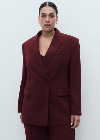 Blazer de Traje Cruzado