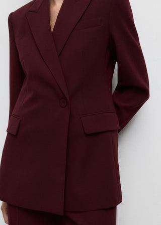 Blazer de Traje Cruzado
