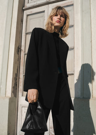 Blazer de Traje Cruzado