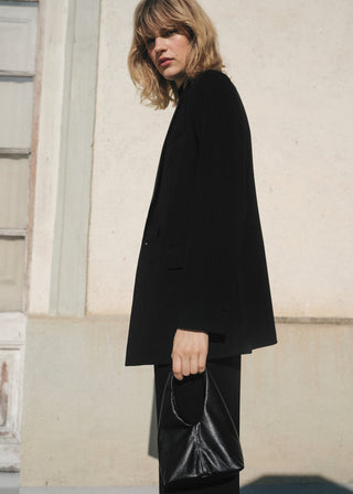 Blazer de Traje Cruzado