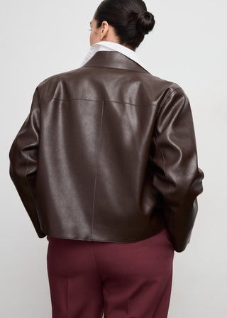 Pantalón Recto Talle Alto con Bolsillos