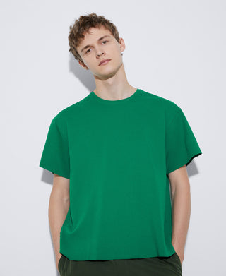 Camiseta Manga Corta con Cuello Redondo