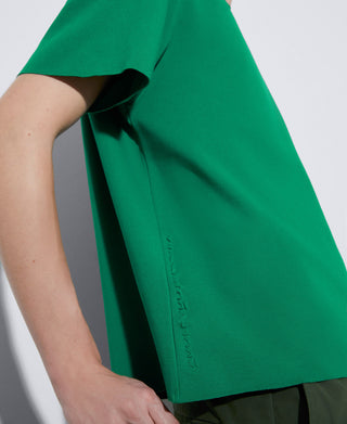 Camiseta Manga Corta con Cuello Redondo