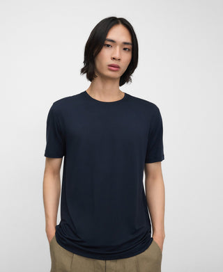 Camiseta Manga Corta con Cuello Redondo