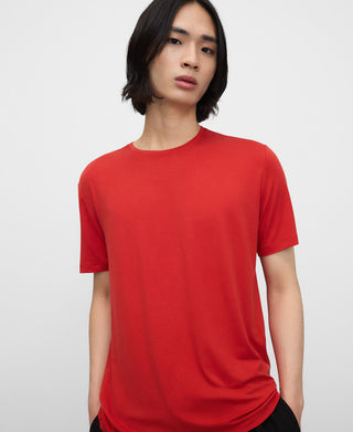 Camiseta Manga Corta con Cuello Redondo