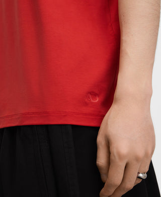 Camiseta Manga Corta con Cuello Redondo