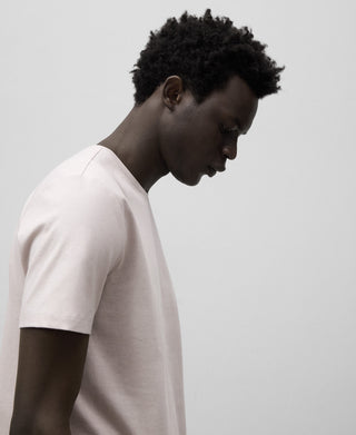 Camiseta Manga Corta con Logo Bordado