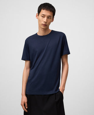 Camiseta Manga Corta con Logo Bordado