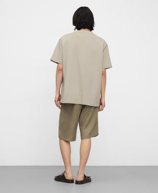 Camiseta Oversized con Detalle Bordado