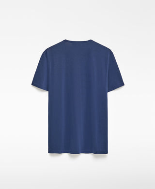 Camiseta Manga Corta con Logo Bordado