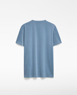 Camiseta Manga Corta con Logo Bordado