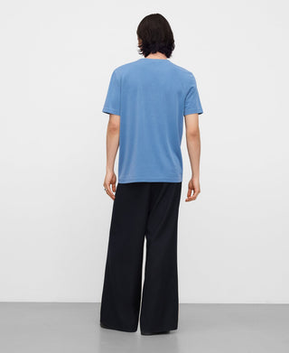 Camiseta Manga Corta con Logo Bordado