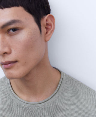 Camiseta Manga Larga de Punto