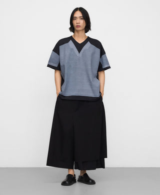 Camiseta Oversized con Panel Frontal