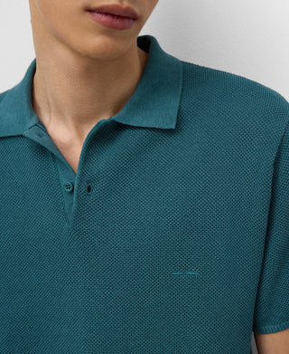 Polo Manga Corta Regular Fit con Logo