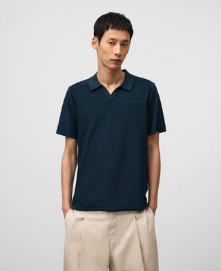 Polo Manga Corta con Logo Bordado