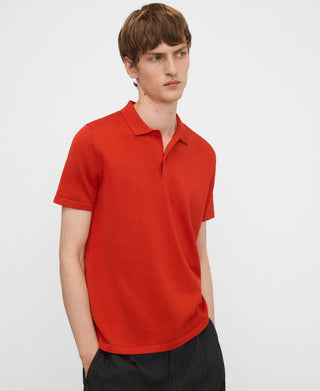 Regular Fit Short Sleeve Polo with Logo