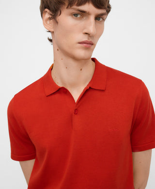 Regular Fit Short Sleeve Polo with Logo