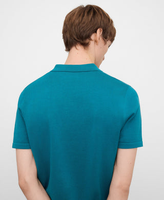 Regular Fit Short Sleeve Polo with Logo