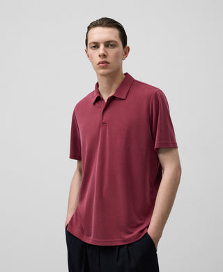 Polo Manga Corta con Logo Bordado