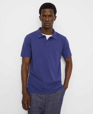 Polo Manga Corta con Logo de Algodón
