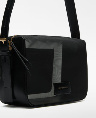 Bolso Mediano Cruzado con Logo