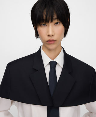 Capa Corta con Estructura Blazer