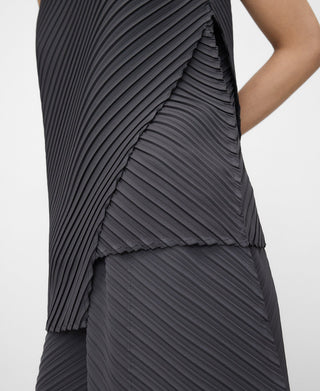 Asymmetrical Crinkle Blouse