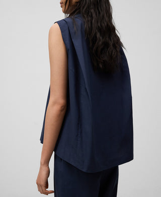 Blusa sin Mangas Oversize