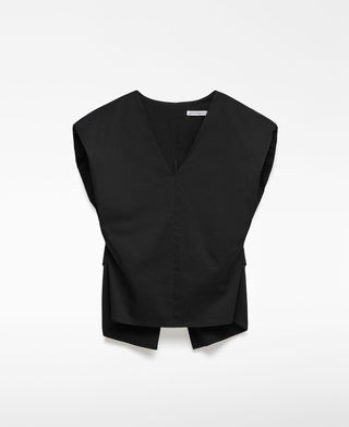 Camiseta Oversize con Mangas Volumen